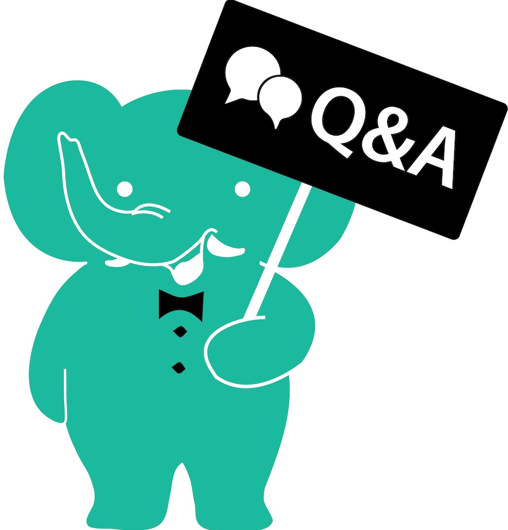 Q & a elephant
